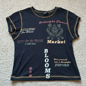 Urban outfitters midnight market baby tee